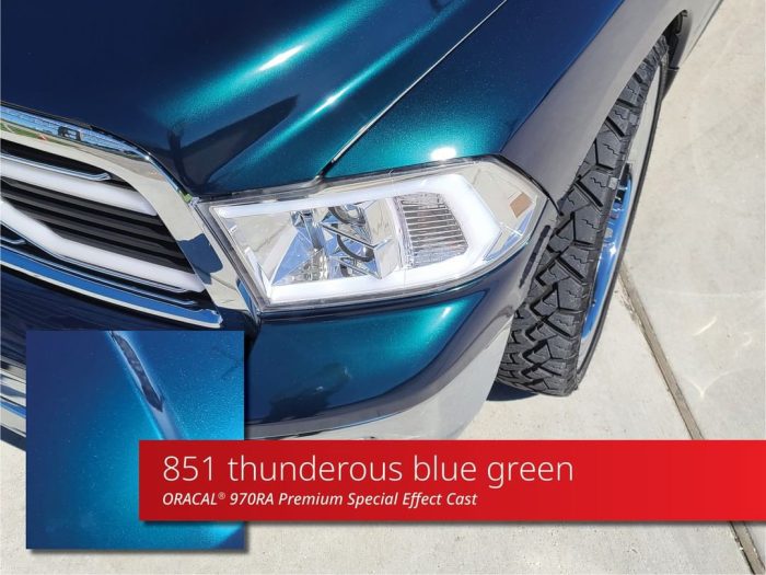 ORACAL 970RA-851G Gloss Thunderous Blue Green